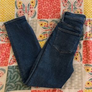 Madewell Dark Blue Skinny Jeans